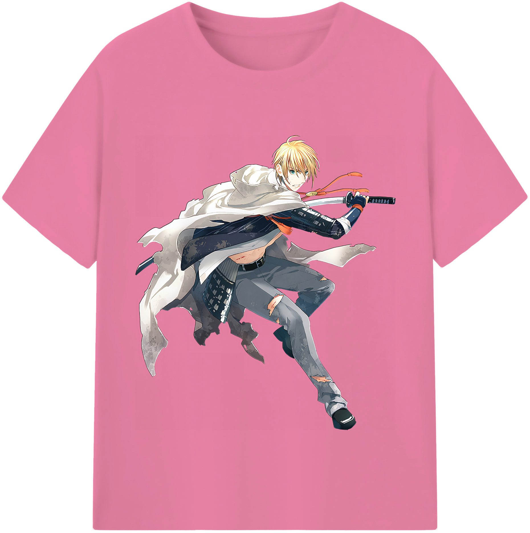 （画像用） 刀剣乱舞 Touken Ranbu 綿100％半袖Tシャツ（フロントプリント）